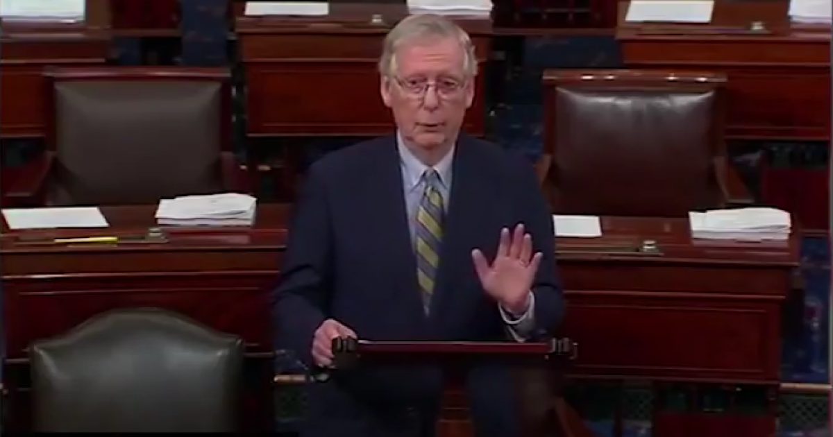 Mitch McConnell Blocks Resolution To Release Mueller Report, But Not Why You Think He Did