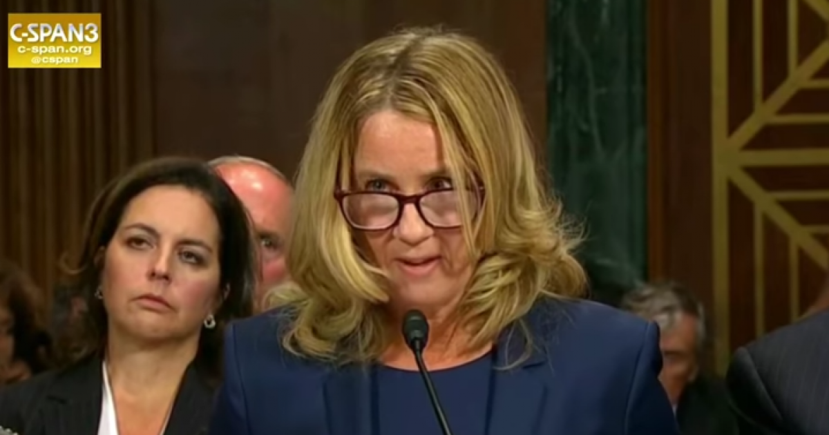 She’s Back! Christine Blasey Ford Honors Actual Sexual Assault Victim