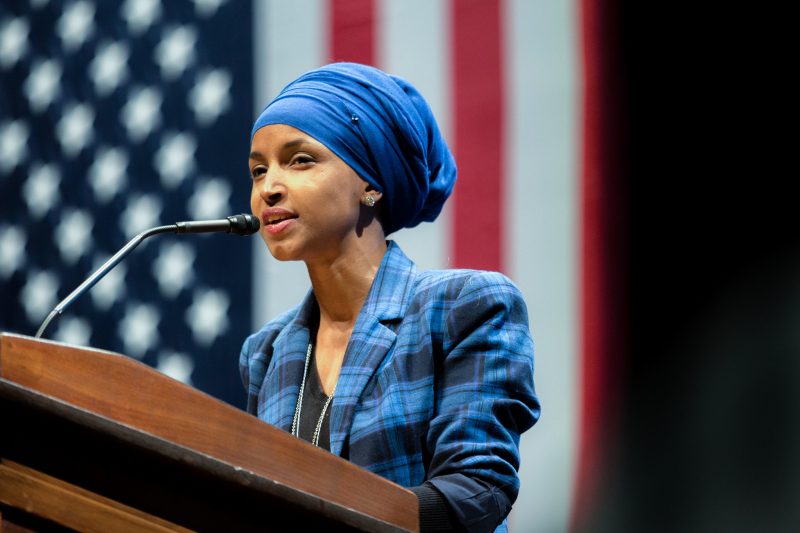 Ilhan Omar Calls Muslims To “Raise Hell”, Then Blames Trump For Violence