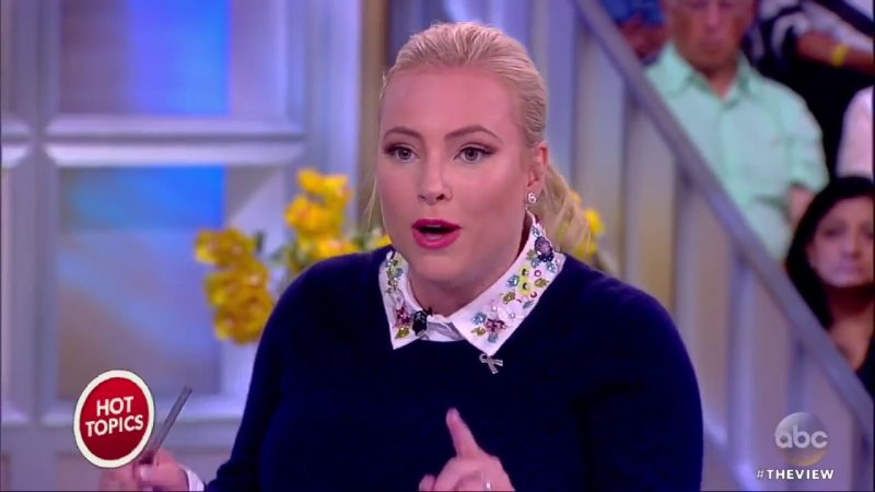 Meghan McCain Erupts On “The View” Co-Hosts, “Democrats Choose To Be The Party Of Infanticide”