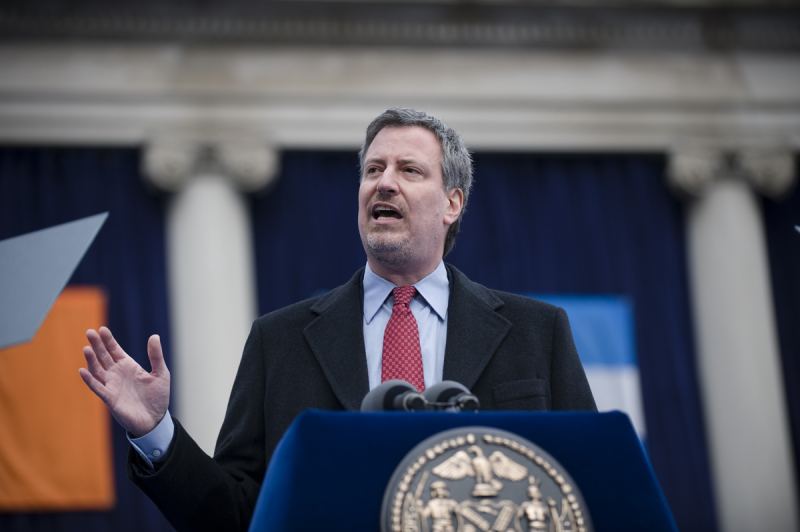 NYC Mayor Bill De Blasio Says This Group Is Responsible For Anti-Semitism