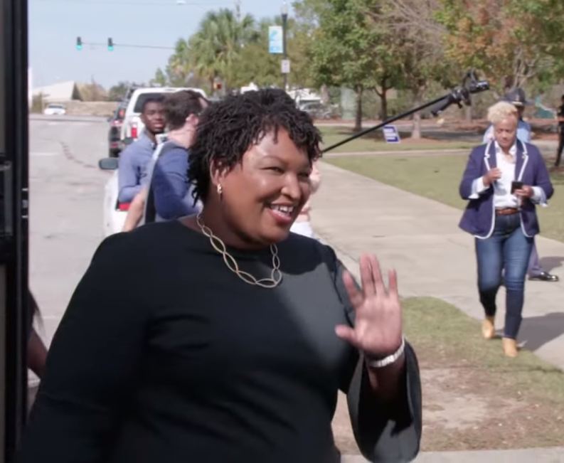 Uncovered Video Shows Stacey Abrams Planning Racist Attack Against White People