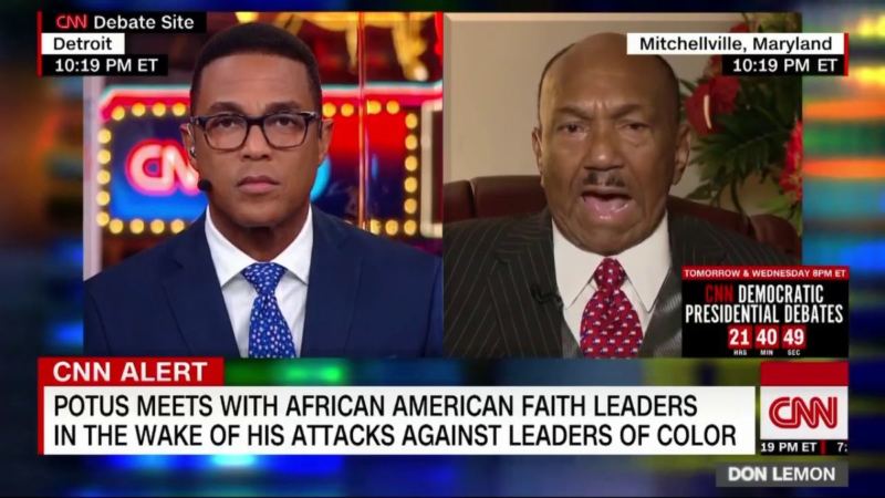 Don Lemon Hits A New Low In Interview With Black Pastor Who Met With Trump