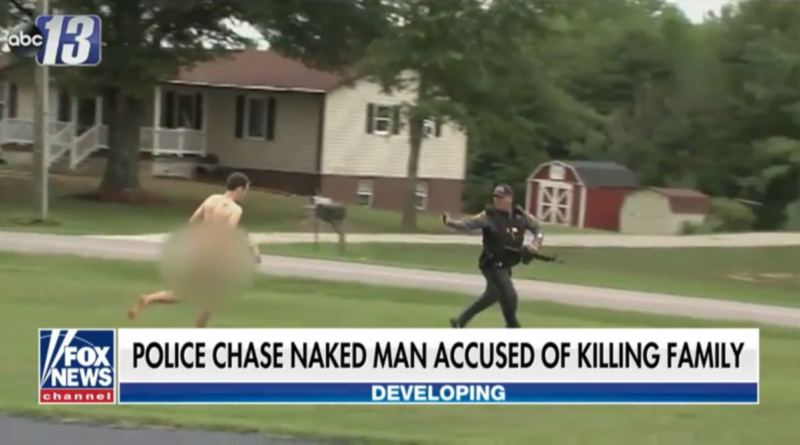 Suspected Killer of Baseball Pitcher’s Family Caught Running Around Naked