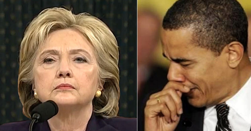 Barack and Hillary Panicking After Trump Hints of Opening Investigations for Obama and Clinton