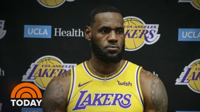 WATCH: NBA Star LeBron James Disrespect National Anthem, Screams and Walks Off Court