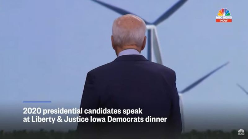 Biden Has Another Senile Moment On Stage, Talks With Back Facing the Cameras