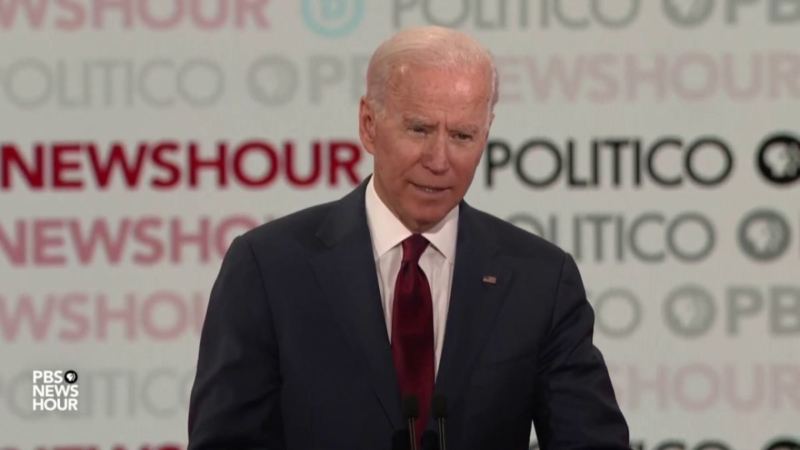 WATCH: Joe Biden Snaps on Report After Asking About Feud with Bernie Sander, Things Get Physical