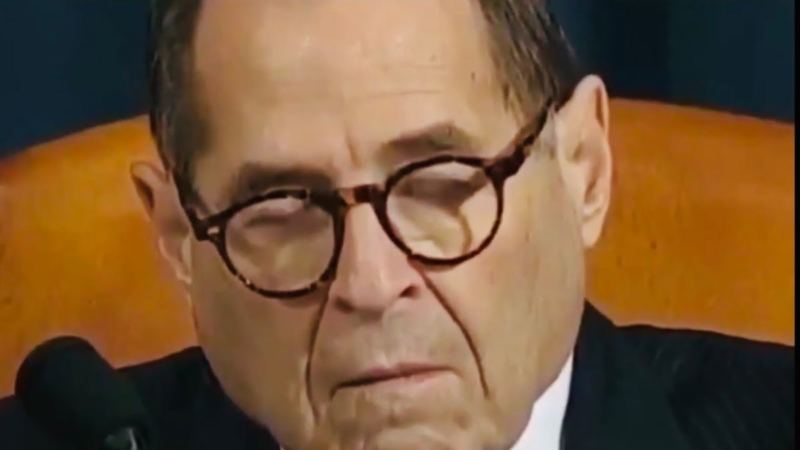 Rep. Jerry Nadler Caught Sleeping On The Job During AG Barr Hearing