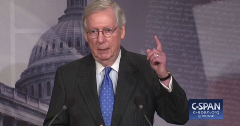 Mitch McConnell Holds Conference Call to Coerce Republicans to Not Challenge Vote, Here’s What Happened