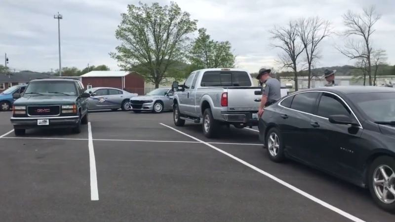 Tyranny in Kentucky: Church Parking Low Boobytrapped On Easter Sunday and Cops Takes Action Against Attendees
