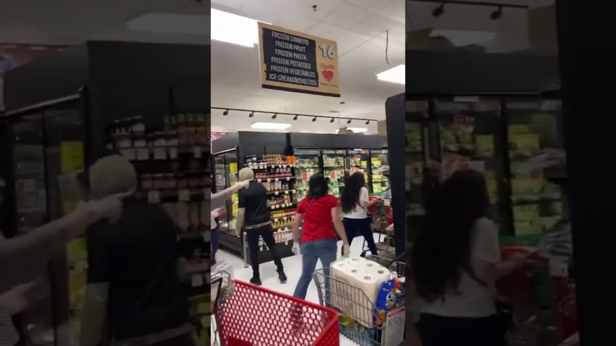 Angry Mob Chases Woman Out of NY Grocery Store for Not Wearing Mask ...