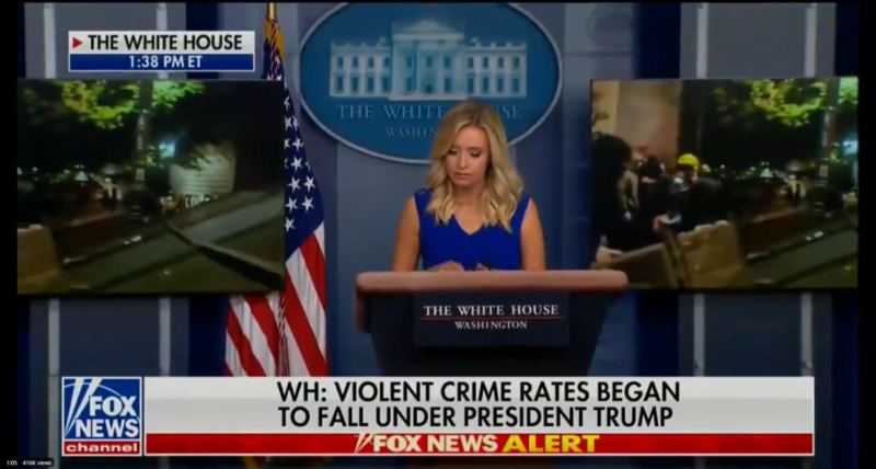 WATCH: Fox News Refuses to Air Full White House Briefing As Kayleigh McEnany Exposes Truth in Portland