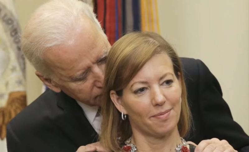 Creepy Uncle Joe Back to His Old Perverted Tricks Again (VIDEO)