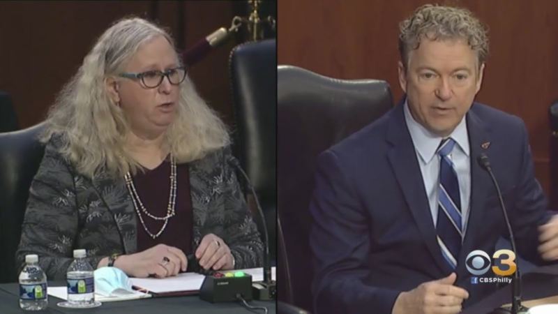 MUST WATCH! Rand Paul ANNIHILATES Dr. “Rachel” Levine Over Hormone Therapy for Kids