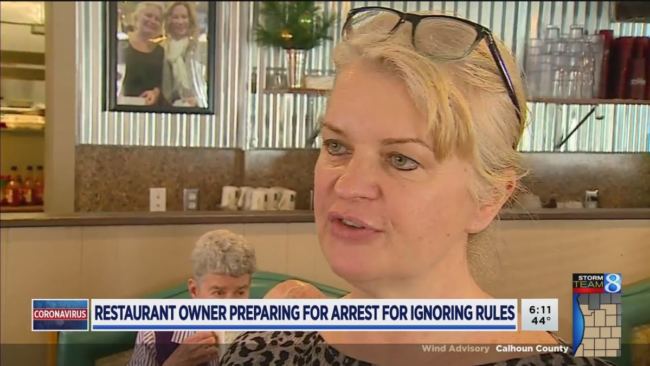 Restaurant Owner Arrested For Opening Business, Meanwhile Immigrants Turned Lose with Virus (VIDEO)