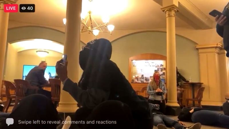 INSURRECTION! Black Lives Matter Storms State Capitol in Insurrection…Where’s the Outcry from Democrats and Media?
