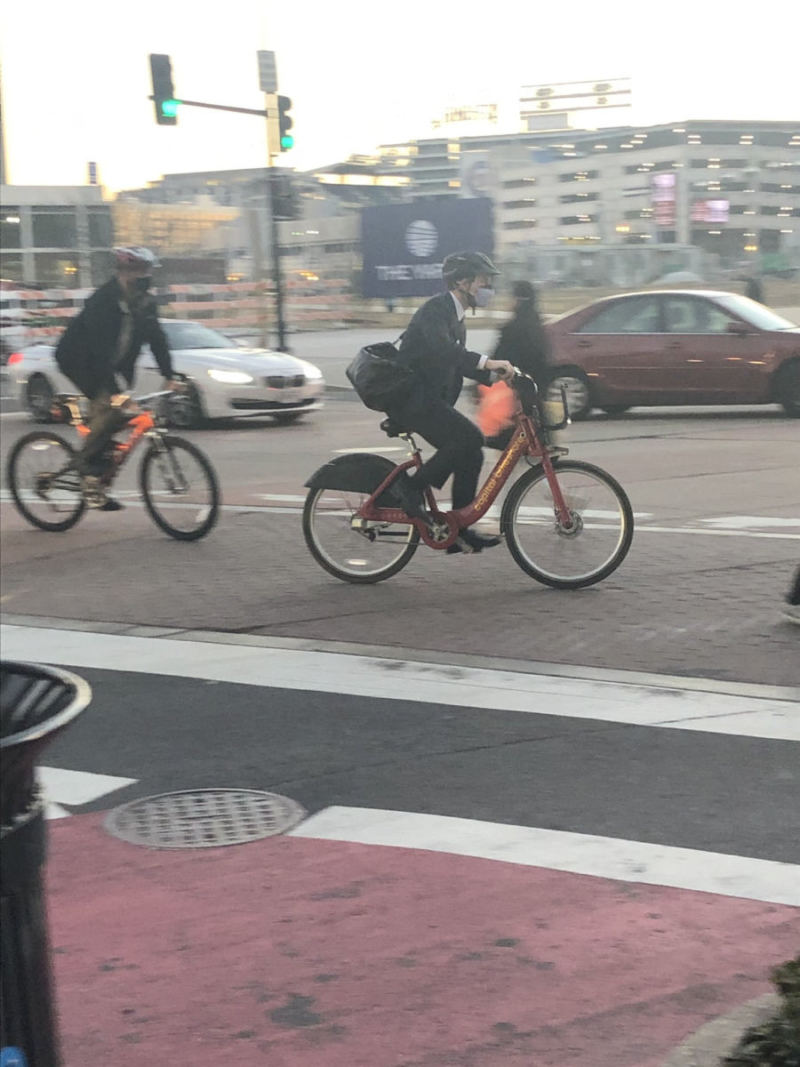 Liberal BS Caught on Camera – Pete Buttigieg Rides Bike to Work for Photo Op…Or Does He?