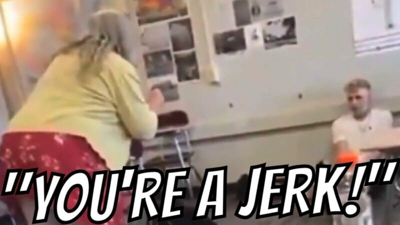 SHOCKING! Teacher Goes BERZERK and Calls Student Jerk, Tells Him Nobody Likes Him