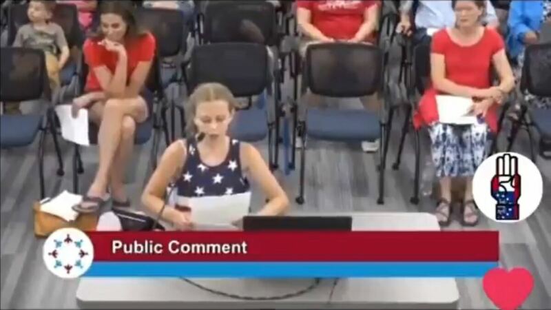WATCH: 9-Year-Old Girl ANNIHILATES School Board Over BȽM Posters