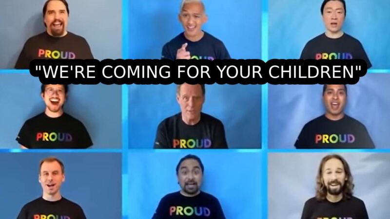 “We’re Coming For Your Children…We’ll Convert Them” Gɑy Men Proclaim in Viral Video
