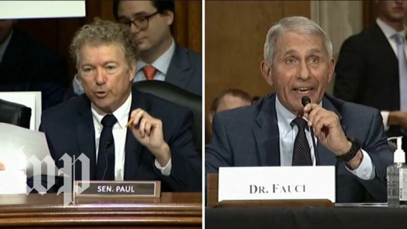 Senator Rand Paul RIPS Dr. Fauci a New One in Explosive Argument