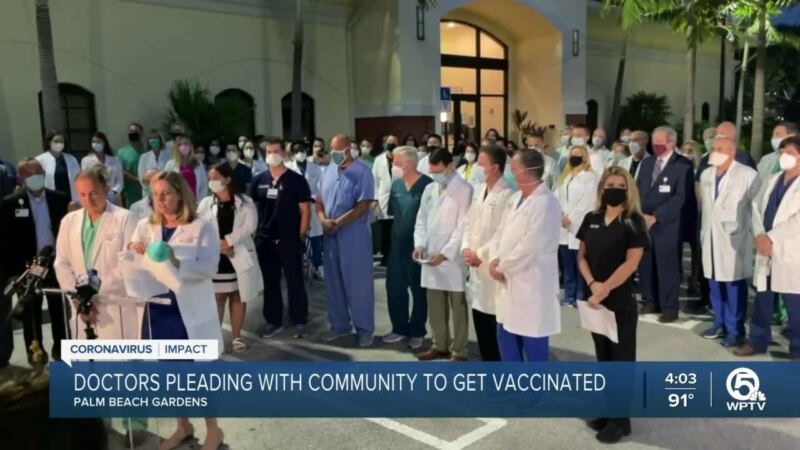 75 Doctors Reportedly “Walkout” in Florida, DeSantis Says ‘It Didn’t Happen’
