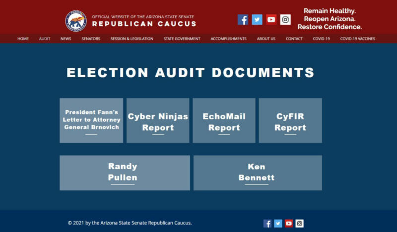 BREAKING! Arizona Audit Final Reports from Cyber Ninjas Were Edited!