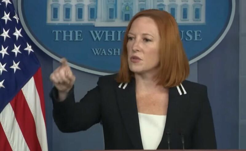 Jen Psaki Snaps on Reporter After He Asked About “Catholic” Joe Biden Supports Abortion