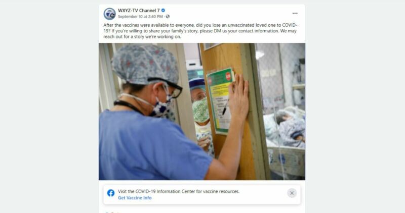 Facebook Post from ABC News Affiliate Backfires After People Tell TRUTH About Vaccines