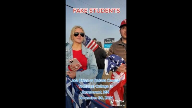EXPOSED! Paid Actors Bussed in Pretend to be Students Supporting Biden…REAL Students Expose the Lie