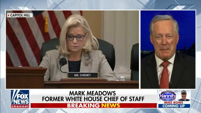 Mark Meadows Responds After Being Referred to DOJ for Criminal Charges from Jan 6 Committee (VIDEO)