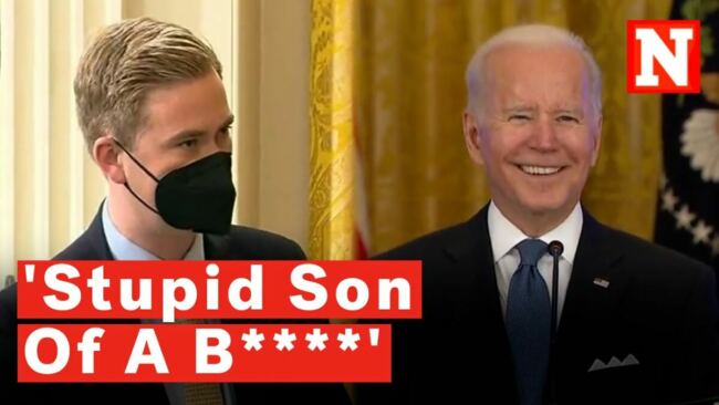 Biden Facing MASSIVE Backlash After Calling Reporter “Stupid S-O-B” (VIDEO)