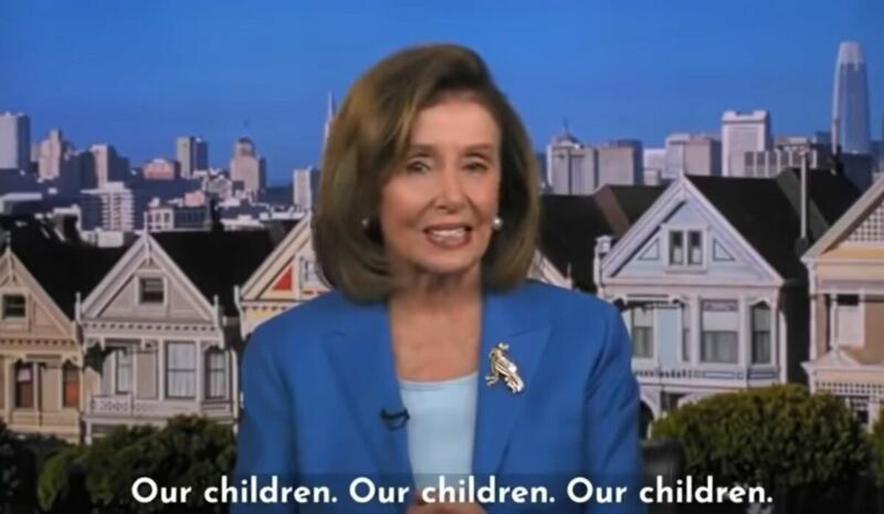 Nasty Nancy Finally Makes Official Announcement on Reelection Bid