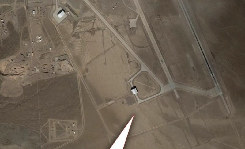 Mysterious Aircraft Spotted At Area 51 In Unprecedented Satellite Image