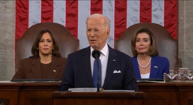 Top Democrat Makes Fool of Himself During Biden’s SOTU Speech