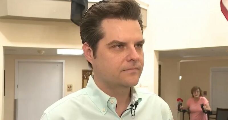 Matt Gaetz Has Perfect Response to Reporter Asking About His ‘Offensive’ Comments Suggesting Women at Abortion Rallies Are Fat and Ugly (VIDEO)