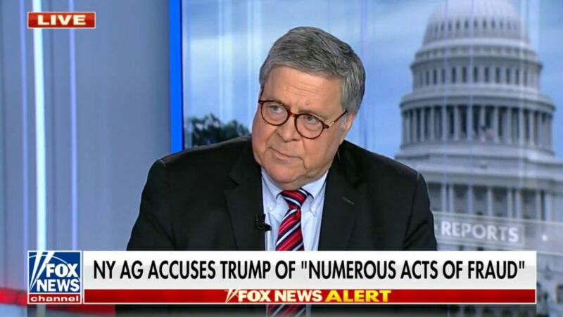 New York AG Sues President Trump, Bill Barr Weighs in on Case