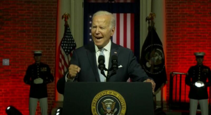 SPEECH OF A DICTATOR – Biden Gives Most Divisive Speech in American History