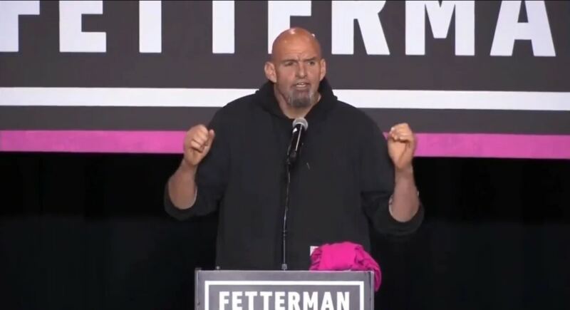 Cringe Alert! Democrat John Fetterman Misgenders Himself to Appeal to Crowd at Abortion Rally