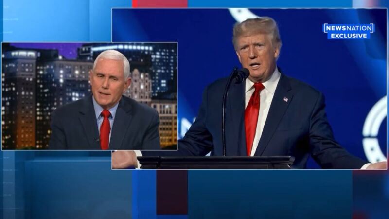 Former VP Pence Condemns Trump for Having Dinner with Two Infamous Characters (VIDEO)