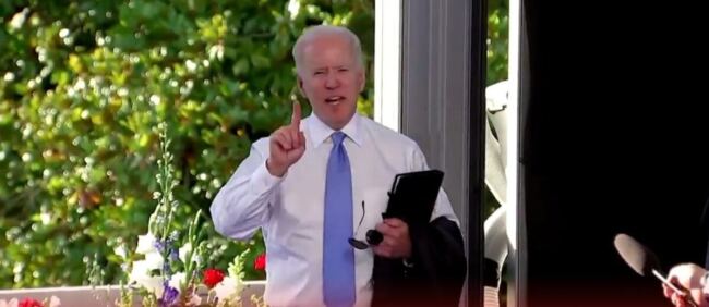 Hot Head Biden Suffers from Trump Derangement Syndrome, “What a F***ing A**hole”