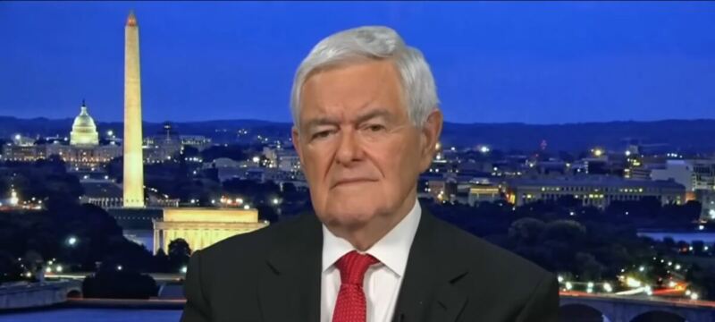 Newt Gingrich’s Bold Prediction: Trump’s Indictments Might Propel Him to Victory