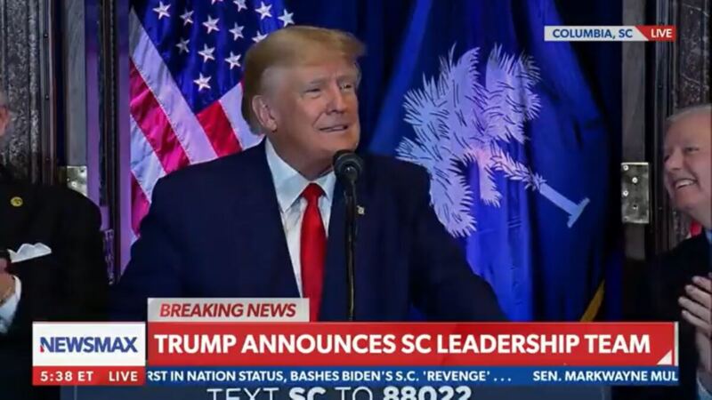 WATCH: Pathetic Lindsey Graham Laughs and Claps After Trump Says We Need Leader to Stand Up to RINOs