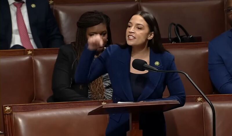 WATCH: ‘The Squad’ Goons AOC and Rashida Tlaib Have Melt Down After Their Buddy Kicked Off Committee