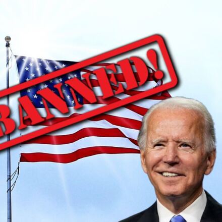 Biden Bans American Flags