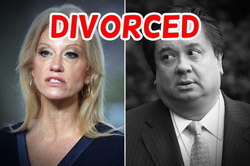 Kellyanne Conway Dumps Husband from Hell