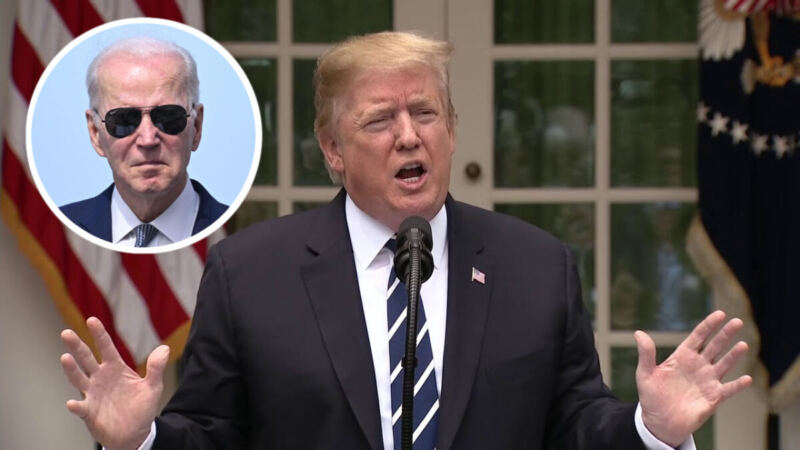 Trump Hammers Biden Over Weakness in Confronting China