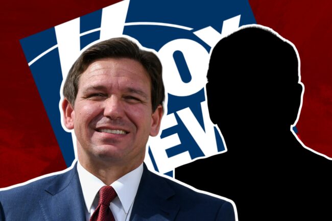 You Won’t Believe Who Hosted DeSantis at His Home