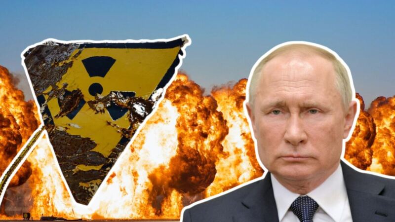 Russia Causes Radioactive Explosion in Ukraine
